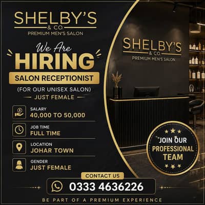 Salon Receptionist