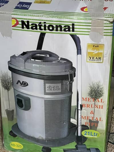 National ND-325 Heavy Duty Drum Vacuum Cleaner – 21L Large Capacity