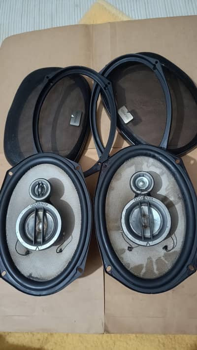 Original Imported Geniune Kenwood 718 Car Speakers 5