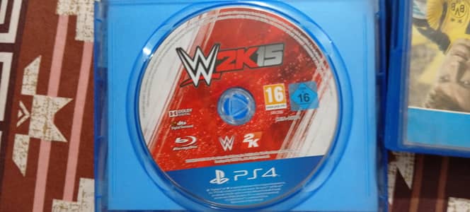 Wwe2k15,FIFA 17 and FIFA 16 all PS4 cds for 2299