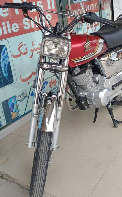 CG 125 SELF start silver edition