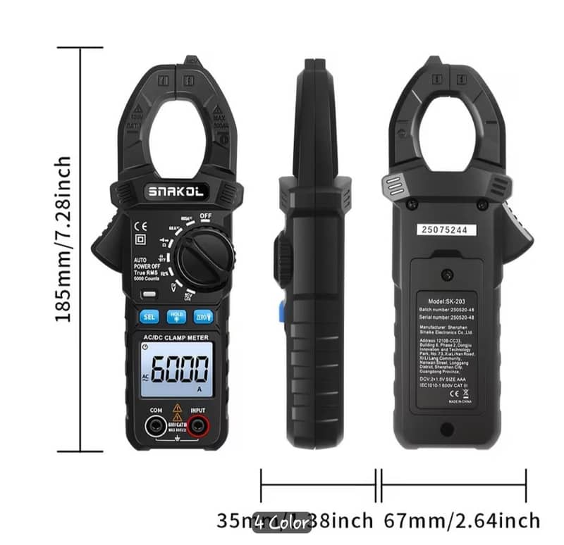 digital AC-DC multimeter 3