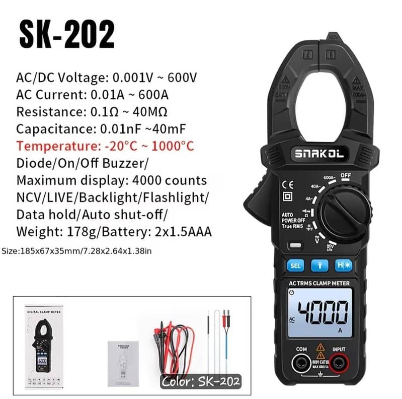 digital AC-DC multimeter 4