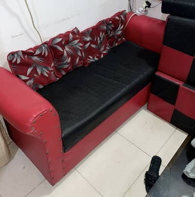 Leather Sofa Set