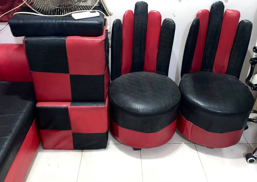 Leather Sofa Set 1