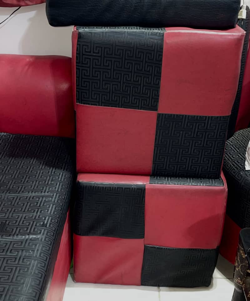 Leather Sofa Set 3