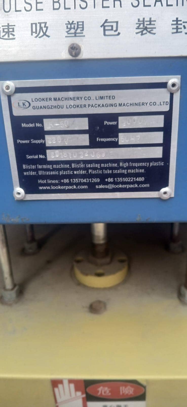Automatic Impulse Blister Sealing Machine. . 5
