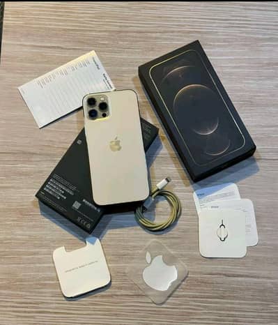 Apple iPhone 12 Pro Max official Pta afroved 256 GB memory water pack