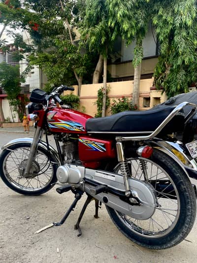 Honda cg 125 2018 model 2020 registered