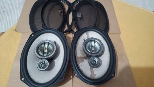 Original Imported Geniune Kenwood 718  Indonesia Car Speakers 12