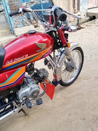 This bike is before used