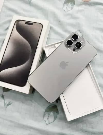 Apple iPhone 15 Pro NON PTA With Box and Cable
