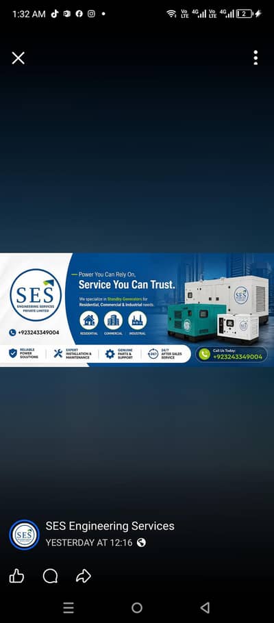 Generator Sale Purchase Repairing & Maintenance | Diesel, Petrol & Gas
