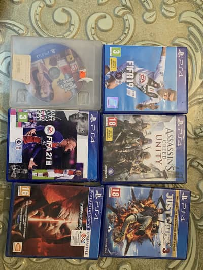 Ps4 and ps3 Games