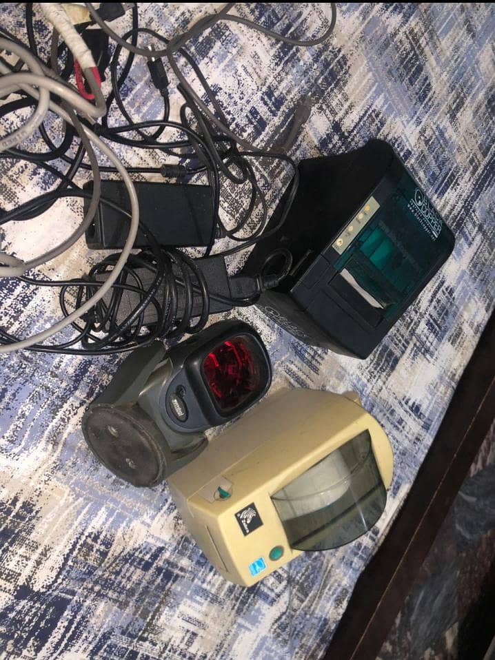 Computer+ LED + printer+scanner+printer 2+weirs 2