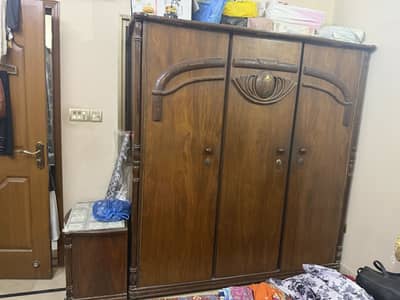 Wooden Bed set