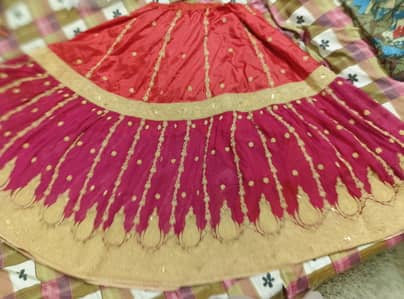 Embroidery Hand made Lehnga