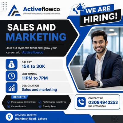 Sales and marketing
