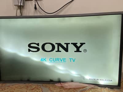 Sony 4K Curved LED