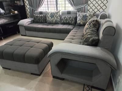 L shaped sofa
