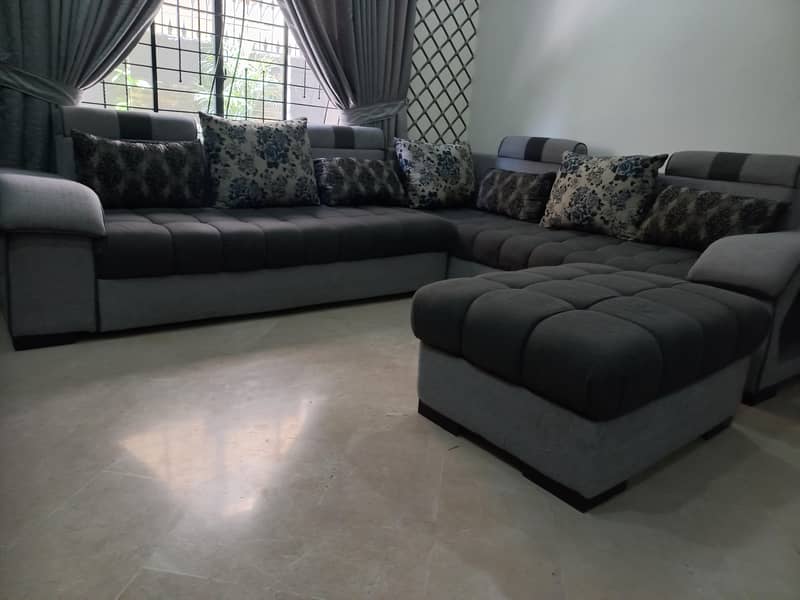 L shaped sofa 1