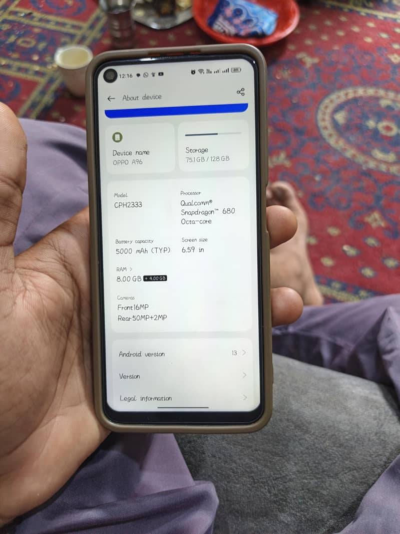 OPPO A96 4