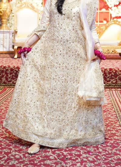 Bridal maxi dress