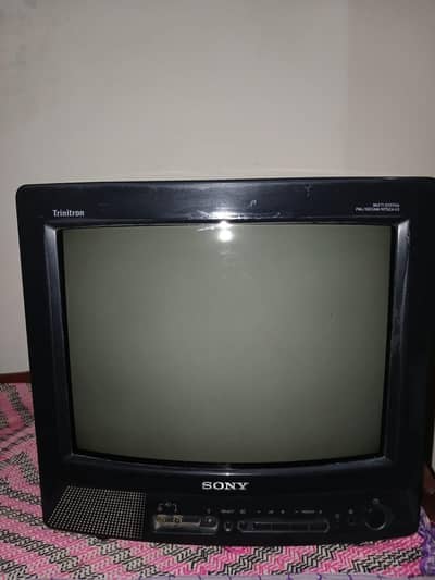 original old Sony trintron television