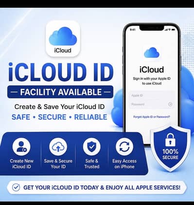 apple Icloud id create safe and trusted
