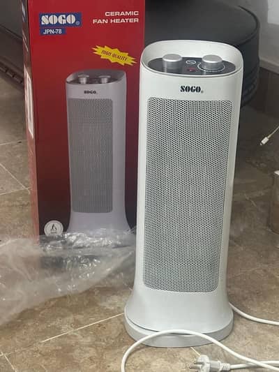 Sogo JPN-78 is a 2000W ceramic tower fan heater