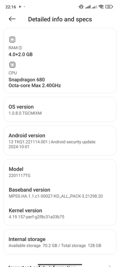 Xiaomi Redmi Note 11