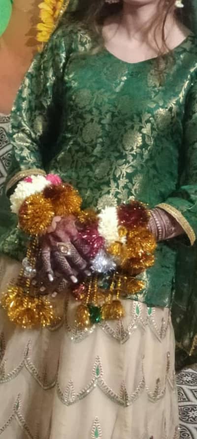 mhndi Lehnga 3 pcs