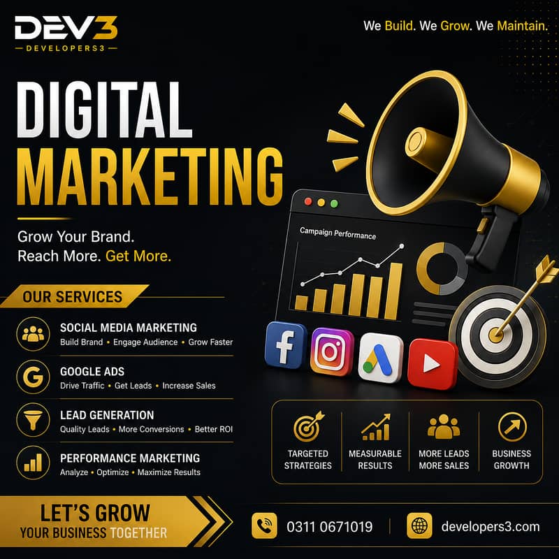 Website & Mobile App Development Services | DEV3 3