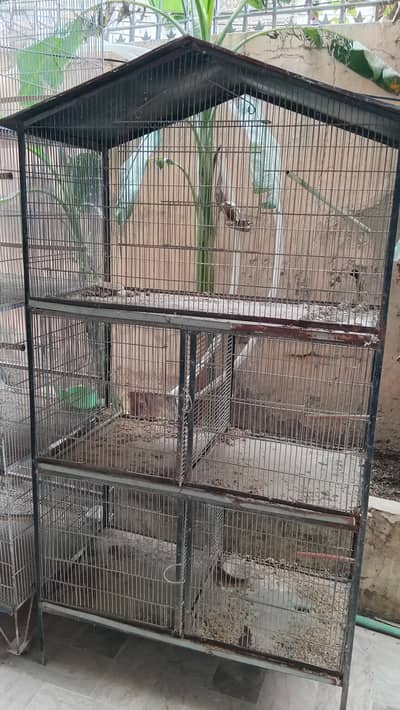 5 portion heavy iron cage