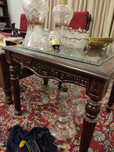 Centre table and two side tables set