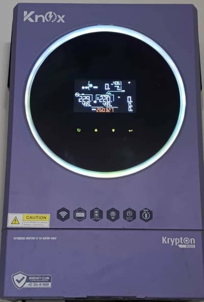 Knox Krypton 8000 Hybrid Inverter 6kw