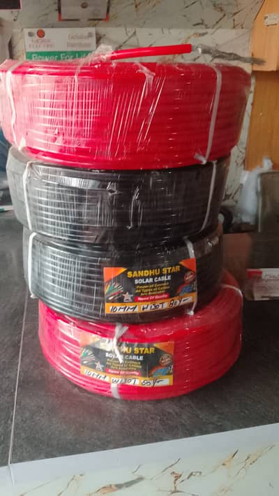 Red Copper Solar Wire