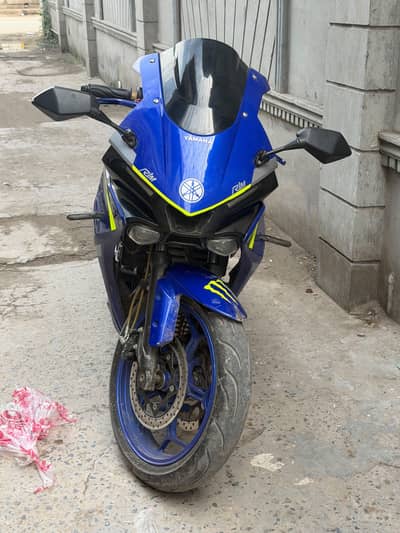 heavy bike Yamaha R1.250cc. engine pack
