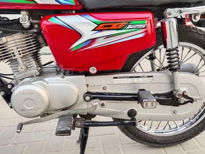 Honda CG 125 Model 22/23 Totally Ganion Condition
