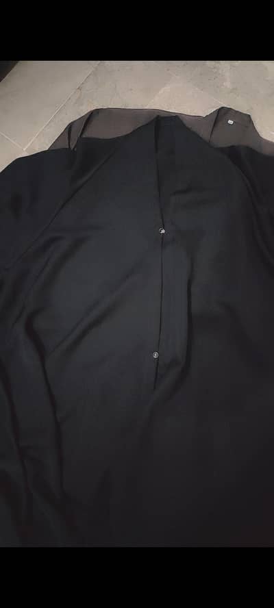 black open nida feb big flayer abaya