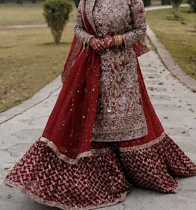 Brand new bridal designer lehnga