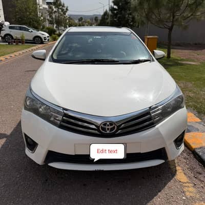 Toyota Corolla grande 2016
