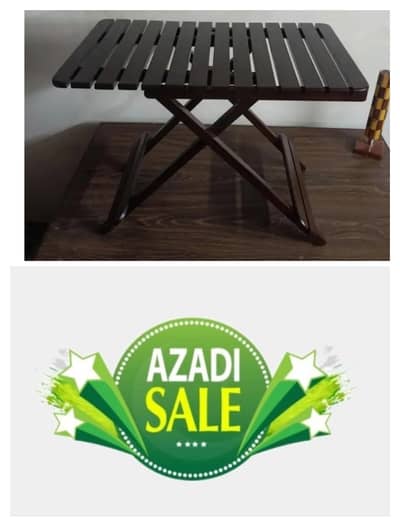 Folding table. . .
