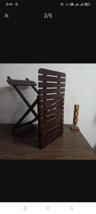 Folding table. . .