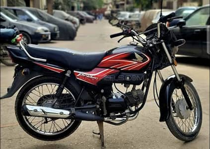 Honda prider 100cc model 2021 last month