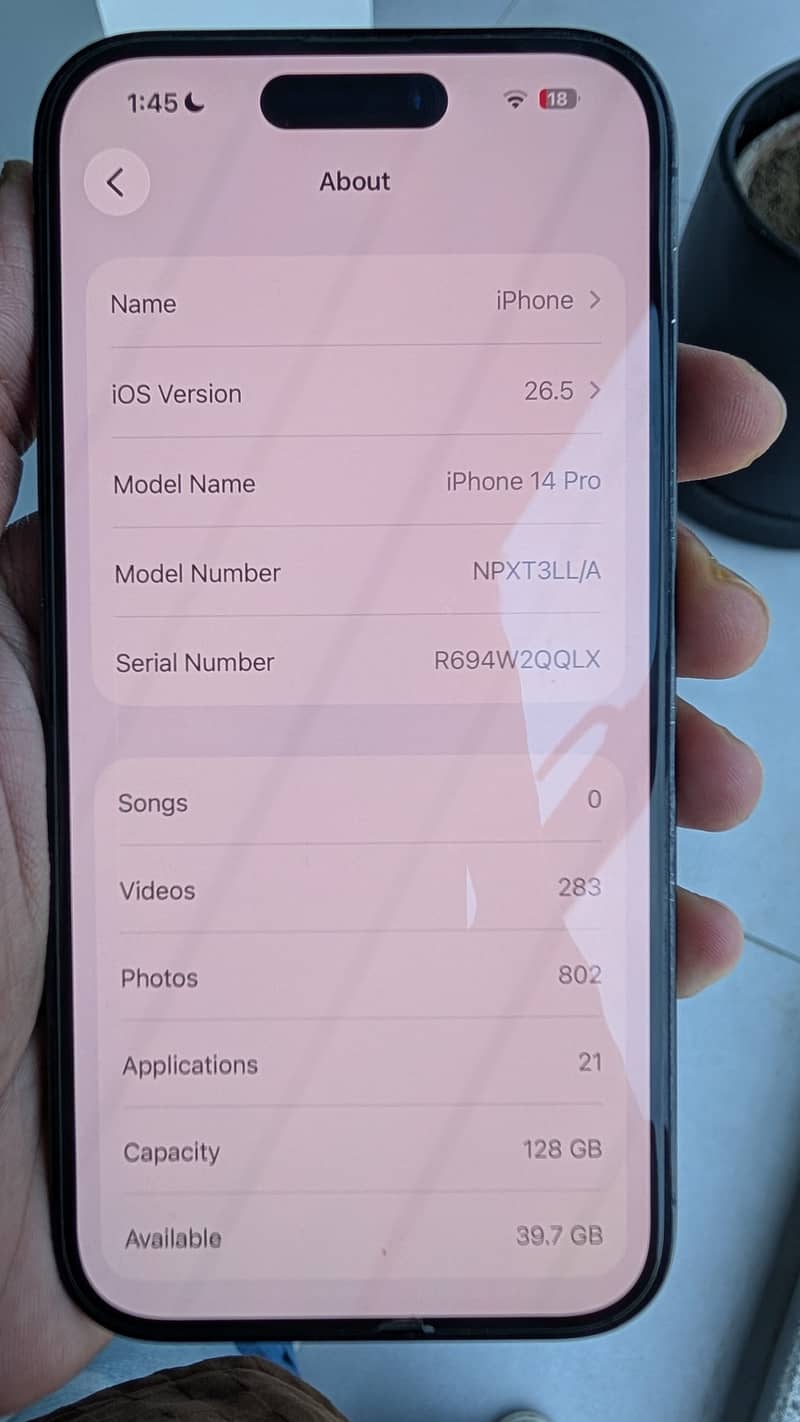 Iphone 14 pro 5