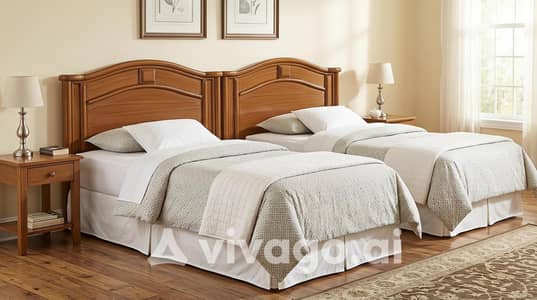 Pair of single beds 3×6