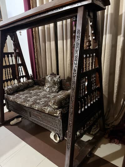 wooden jhola 10/10 condition