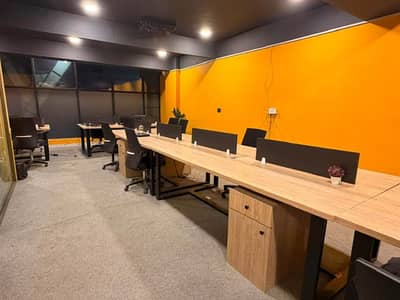 Fully Furnished Corporate Office for Rent DHA Phase 6, Bukhari Commercial | Premium 2575 Sqft Office Space with 20+ Workstations | Reasonable Rent