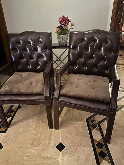 bedroom chairs- 2 seater